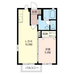 マーブル【1階】の間取り