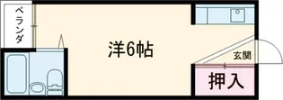 オーケーワン【303号室】の間取り