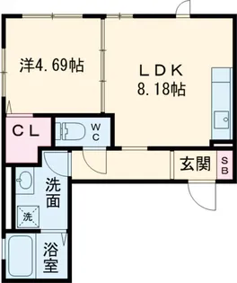 GRAND SOLEIL Ⅴ【2階】の間取り
