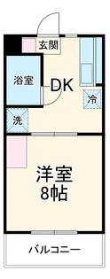 メルカードあさひⅢ【2階】の間取り