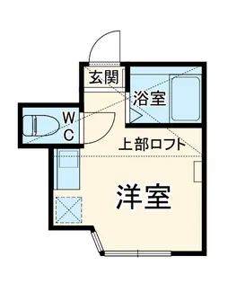 ユナイト中浜アンジェリーナ【2階】の間取り