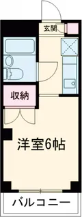 有山ビル【4階】の間取り