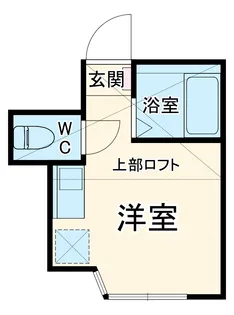 ユナイト中浜バークマン【1階】の間取り