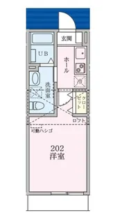 SOLA YURIGAOKA【2階】の間取り
