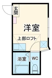 ユナイト中浜バークマン【1階】の間取り