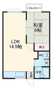 コーポヒロ【202号室】の間取り