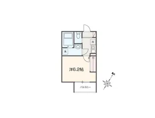 MELLAS相武台前Ⅳ【1階】の間取り