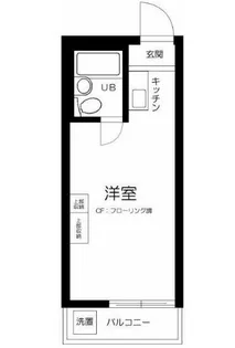 メゾン・ド・サペン【2階】の間取り