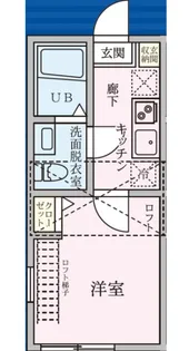 スタンフォード多摩美【204号室】の間取り