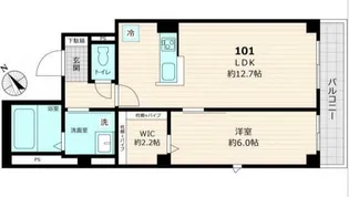 ブランピエール【1階】の間取り