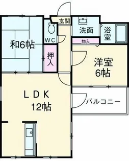アレグレット高石【503号室】の間取り