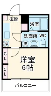 GLOWDIA【2階】の間取り