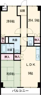 プローブ羽衣【205号室】の間取り