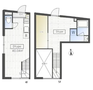 Reco目黒本町【4階】の間取り