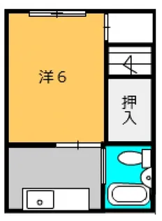 第3すみれハイツ【201号室】の間取り