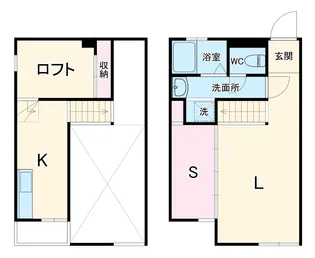 サンアリーナ安永サウス【F3号室】の間取り