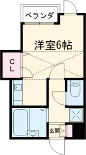 コートビレッジ西野【102号室】の間取り