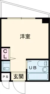 イシダビル【305号室】の間取り