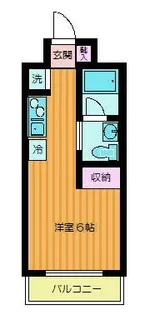 ジュネパレス市川末広【202号室】の間取り