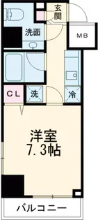 メインステージ錦糸町Ⅳ【11階】の間取り