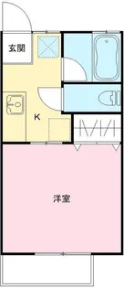 ルネサンス見川【1階】の間取り