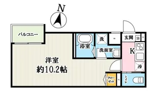 (仮称)キャメル獨協大学前4【1階】の間取り