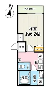 (仮称)キャメル獨協大学前4【2階】の間取り