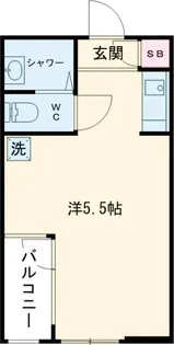 グランメール高田馬場【4階】の間取り