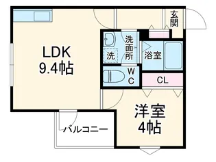 La-Crea ZⅡ【1階】の間取り