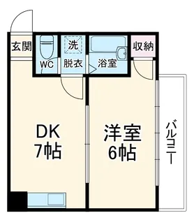 サンシャイン京都【1階】の間取り