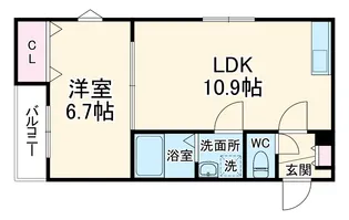 La-Crea ZⅡ【2階】の間取り