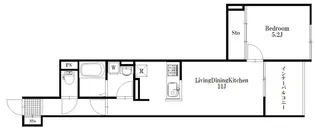 シャトネルB【3階】の間取り