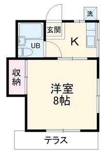シティハイツ東大沼【1階】の間取り