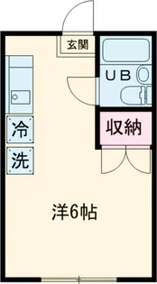 みゆきハイツ【105号室】の間取り
