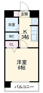 MAISON elbloc【3階】の間取り