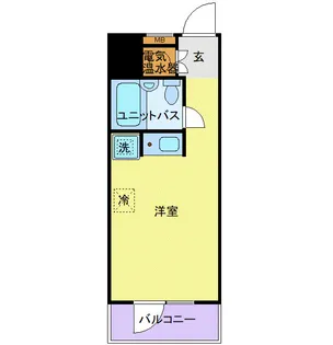 グレイス大森海岸【3階】の間取り