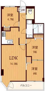 センチュリー馬橋【4階】の間取り