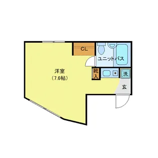 エスパシオ品川【1階】の間取り