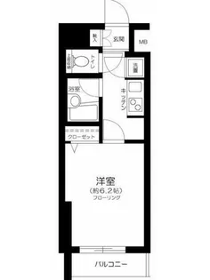 菱和パレス田園調布東【3階】の間取り