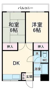 セントラルハイツ【301号室】の間取り