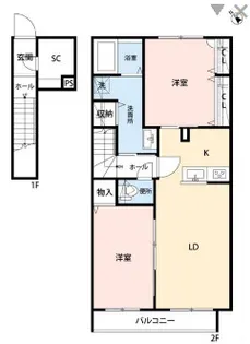 STELLA RIVA【2階】の間取り