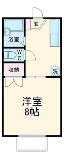 サン・パーソンカブト【105号室】の間取り