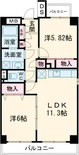 グレイス瑞江【4階】の間取り