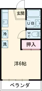 シャトルなみき【2階】の間取り