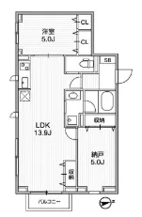 i−LAND荻窪【1階】の間取り