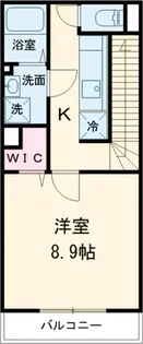 リブリ・八王子Ⅱ【2階】の間取り