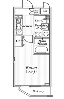 ル・エル・ブラン【3階】の間取り