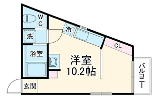 RadIAnce七里【3階】の間取り