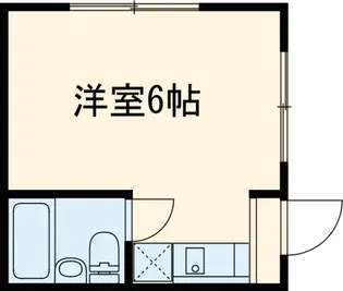 kozy6番館【102号室】の間取り