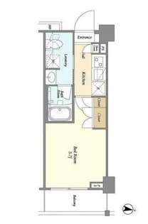 ARKMARK西小山【5階】の間取り